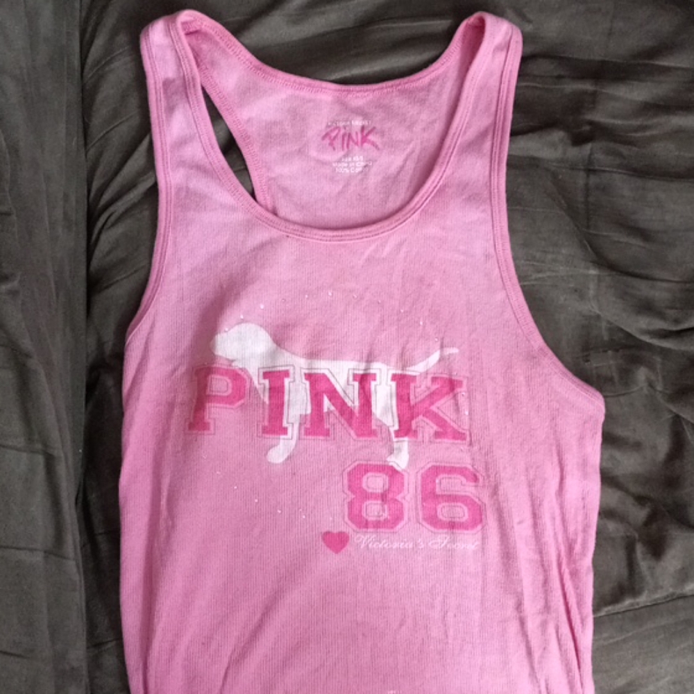 Victoria secret pink tank top